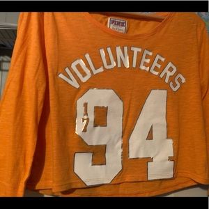 NWOT Victoria’s Secret Pink TN Crop Top T-shirt